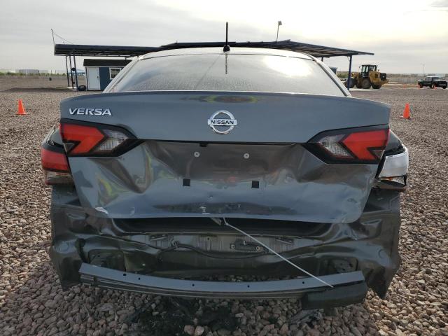 3N1CN8DV3ML909655 - 2021 NISSAN VERSA S GRAY photo 6