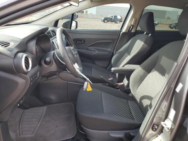 3N1CN8DV3ML909655 - 2021 NISSAN VERSA S GRAY photo 7