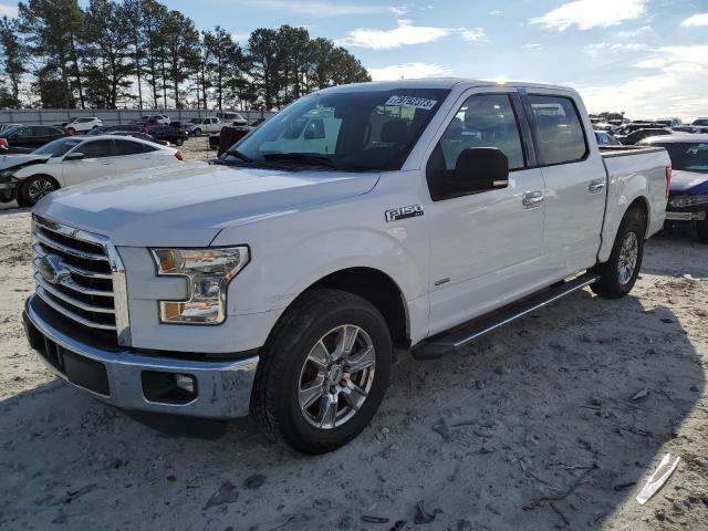 1FTEW1CP8FKE98254 - 2015 FORD F150 SUPERCREW WHITE photo 1