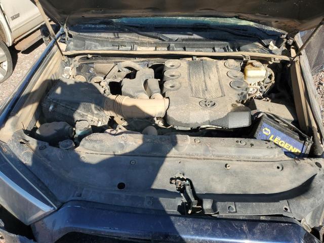 JTEBU5JR6J5513714 - 2018 TOYOTA 4RUNNER SR5/SR5 PREMIUM ლურჯი ფოტო 11