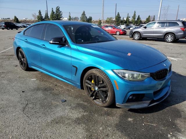 WBA4J5C5XJBF06234 - 2018 BMW 440I GRAN COUPE TEAL photo 4