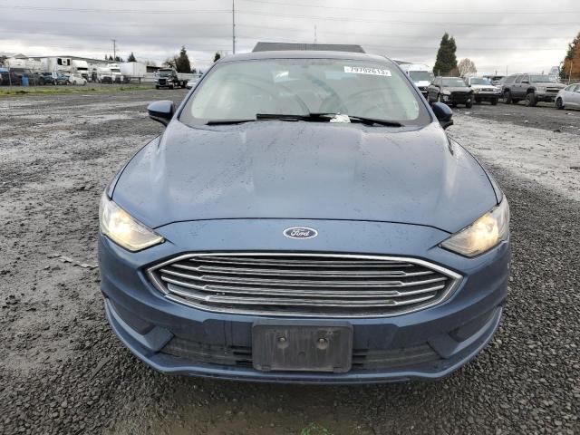 3FA6P0LUXJR204316 - 2018 FORD FUSION SE HYBRID BLUE photo 5