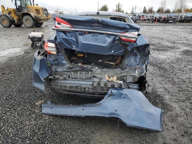 3FA6P0LUXJR204316 - 2018 FORD FUSION SE HYBRID BLUE photo 6