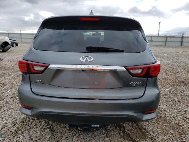 5N1DL0MM5KC552080 - 2019 INFINITI QX60 LUXE GRAY photo 6