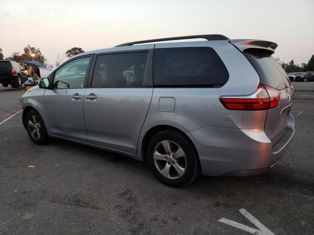 5TDKK3DC1FS577893 - 2015 TOYOTA SIENNA LE SILVER photo 2