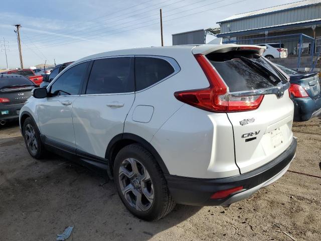 5J6RW1H5XJL001811 - 2018 HONDA CR-V EX WHITE photo 2