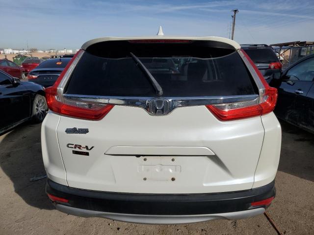 5J6RW1H5XJL001811 - 2018 HONDA CR-V EX WHITE photo 6