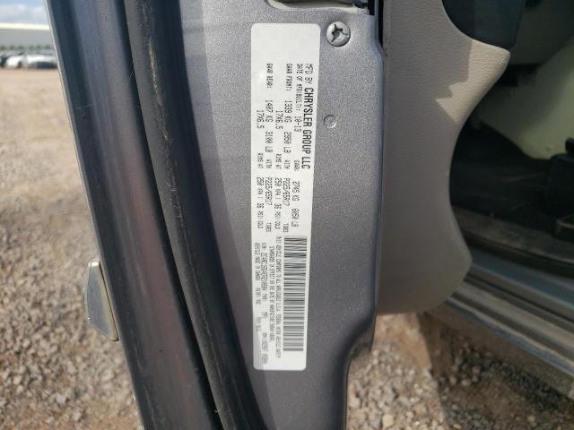 2C4RC1BG4ER210984 - 2014 CHRYSLER TOWN & COU TOURING 银色 照片 13