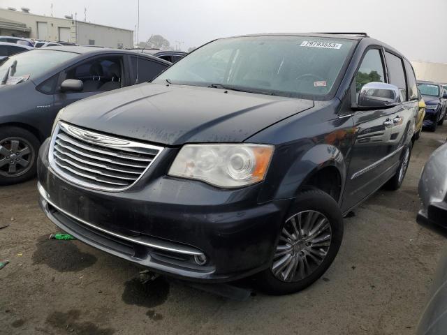 2C4RC1GG5DR684286 - 2013 CHRYSLER TOWN & COU LIMITED CHARCOAL photo 1