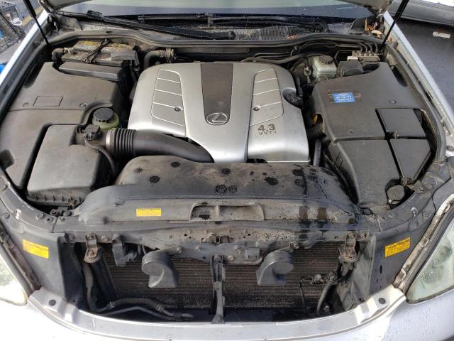 JTHBN36F840148831 - 2004 LEXUS LS 430 SILVER photo 11