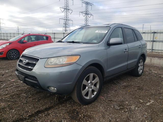 5NMSH13E17H122679 - 2007 HYUNDAI SANTA FE SE SILVER photo 1