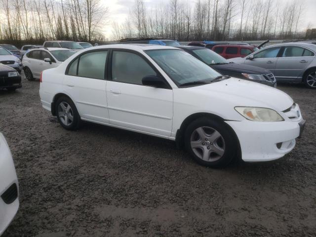 1HGES26724L010809 - 2004 HONDA CIVIC EX WHITE photo 4