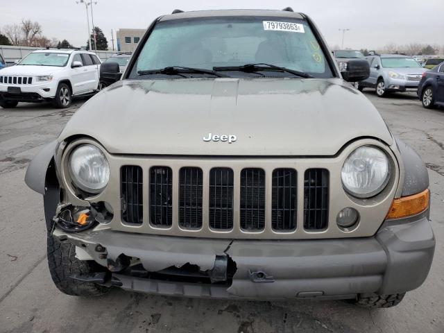 1J4GL48K07W612980 - 2007 JEEP LIBERTY SPORT BROWN photo 5