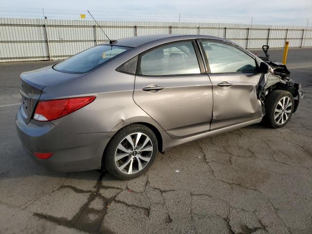 KMHCT4AE2HU369027 - 2017 HYUNDAI ACCENT SE GRAY photo 3