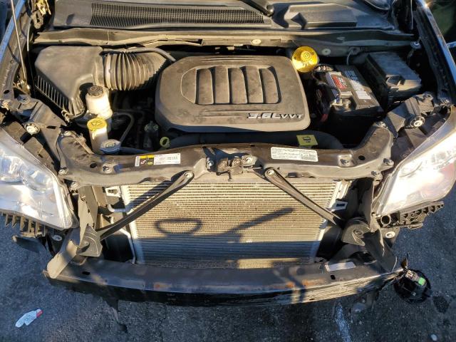 2C4RC1CG3ER134057 - 2014 CHRYSLER TOWN & COU TOURING L BLACK photo 12