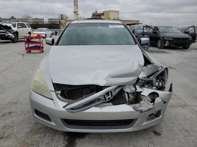 1HGCM66826A023835 - 2006 HONDA ACCORD EX SILVER photo 5