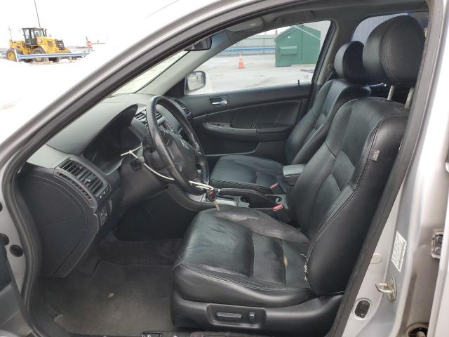 1HGCM66826A023835 - 2006 HONDA ACCORD EX SILVER photo 7