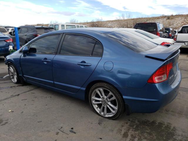 1HGFA16576L151670 - 2006 HONDA CIVIC LX BLUE photo 2