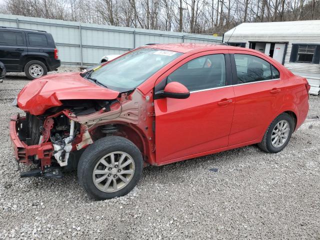 1G1JD5SH5H4125596 - 2017 CHEVROLET SONIC LT RED photo 1