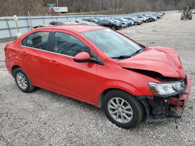 1G1JD5SH5H4125596 - 2017 CHEVROLET SONIC LT RED photo 4