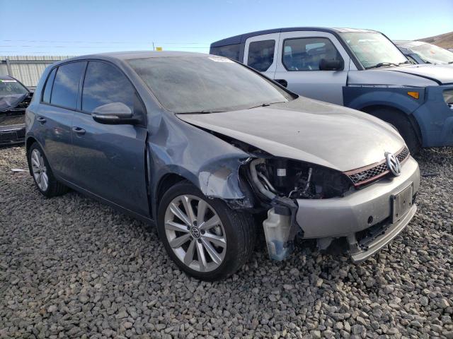 WVWDM7AJ5DW042852 - 2013 VOLKSWAGEN GOLF GRAY photo 4