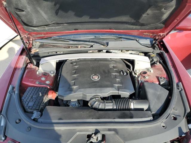 1G6DC5E52C0138902 - 2012 CADILLAC CTS RED photo 11