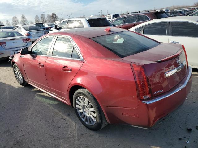 1G6DC5E52C0138902 - 2012 CADILLAC CTS RED photo 2