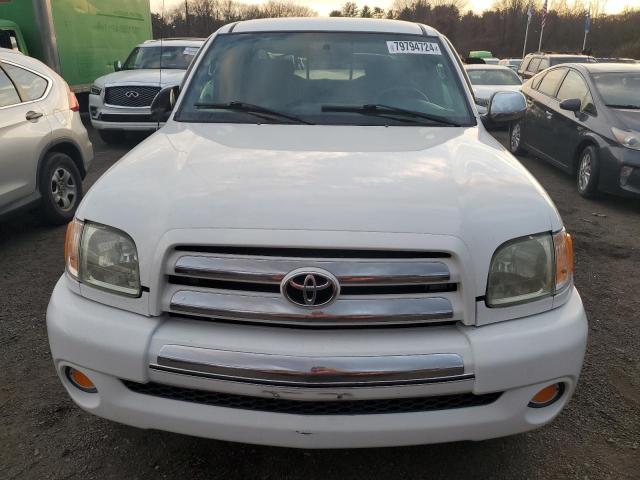 5TBBN441X4S434099 - 2004 TOYOTA TUNDRA ACCESS CAB SR5 WHITE photo 5