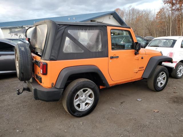 1C4AJWAG3CL280760 - 2012 JEEP WRANGLER SPORT ORANGE photo 3