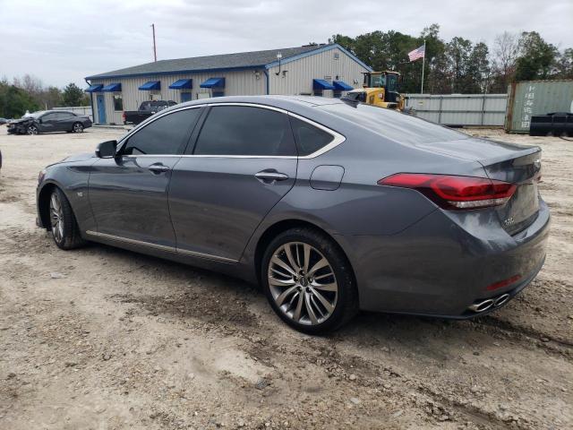 KMHGN4JF7HU174836 - 2017 GENESIS G80 ULTIMATE GRAY photo 2