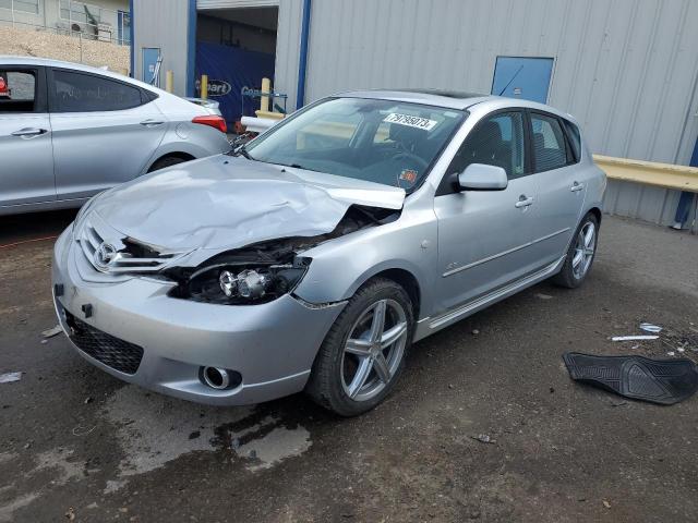 JM1BK343661536575 - 2006 MAZDA 3 HATCHBACK SILVER photo 1