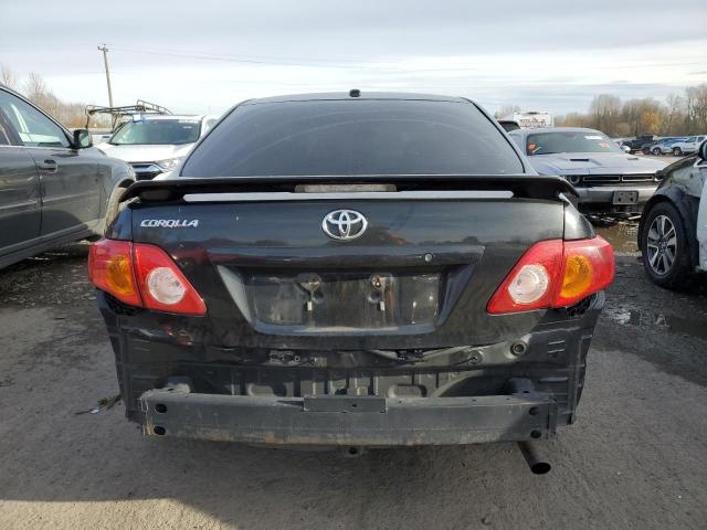 1NXBU40E99Z062403 - 2009 TOYOTA COROLLA BASE BLACK photo 6