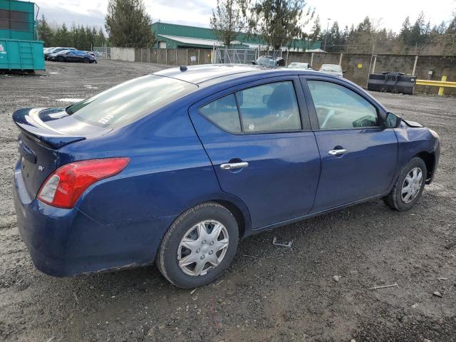 3N1CN7AP2KL836338 - 2019 NISSAN VERSA S BLUE photo 3