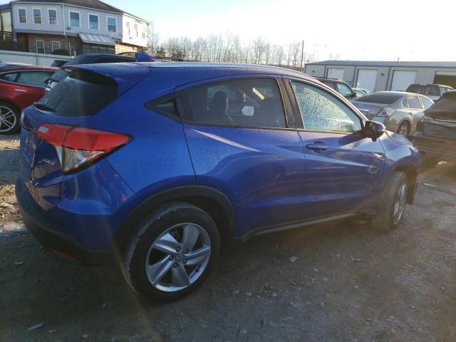 3CZRU6H52LM728638 - 2020 HONDA HR-V EX BLUE photo 3