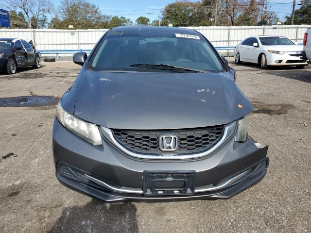 2HGFB2F58DH580300 - 2013 HONDA CIVIC LX GRAY photo 5