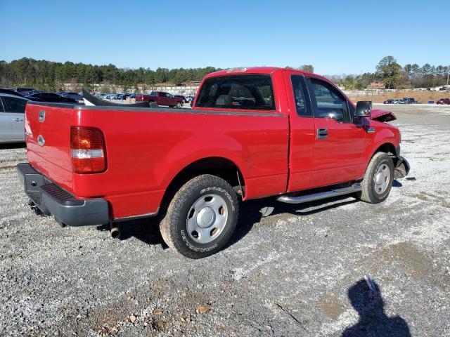 1FTRF12237NA75332 - 2007 FORD F150 RED photo 3