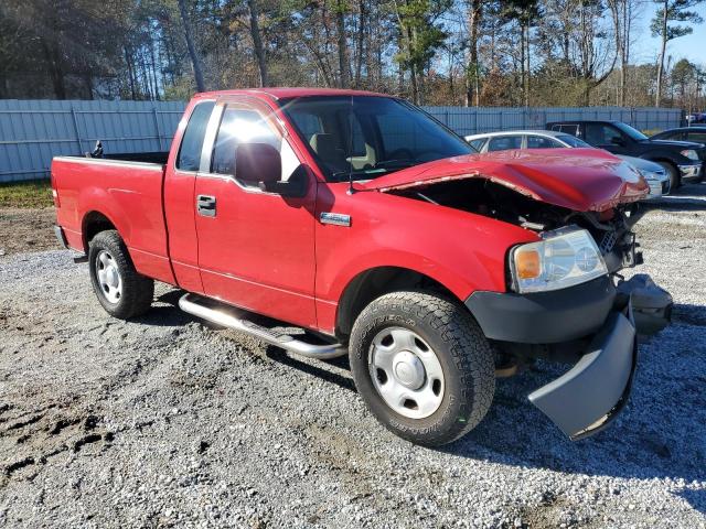 1FTRF12237NA75332 - 2007 FORD F150 RED photo 4