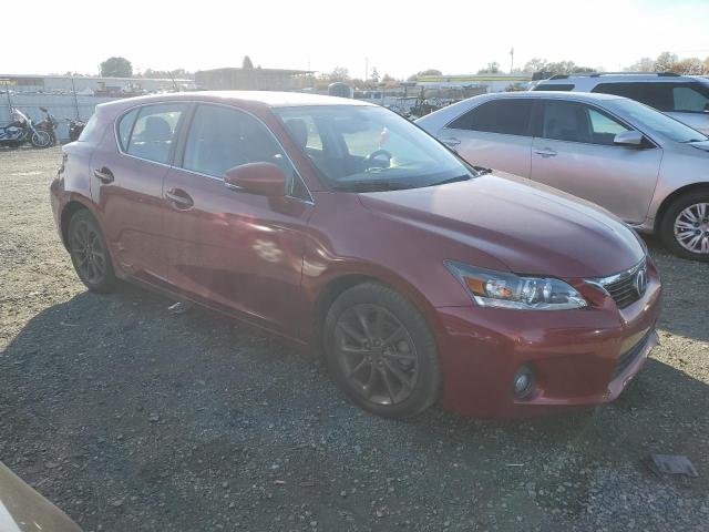 JTHKD5BH3C2081354 - 2012 LEXUS CT 200 BURGUNDY photo 4