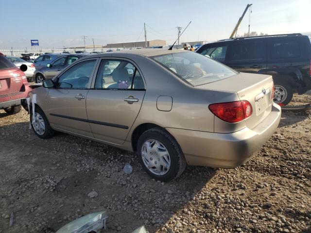 1NXBR32E74Z328261 - 2004 TOYOTA COROLLA CE GOLD photo 2