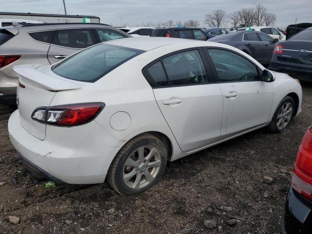 JM1BL1SF5A1220186 - 2010 MAZDA 3 I WHITE photo 3