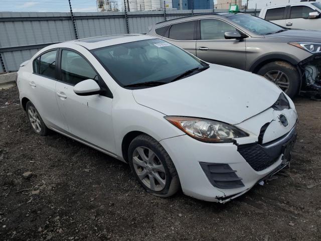 JM1BL1SF5A1220186 - 2010 MAZDA 3 I WHITE photo 4