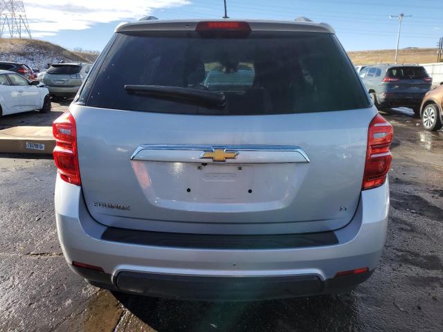 2GNALCEKXH6241100 - 2017 CHEVROLET EQUINOX LT SILVER photo 6