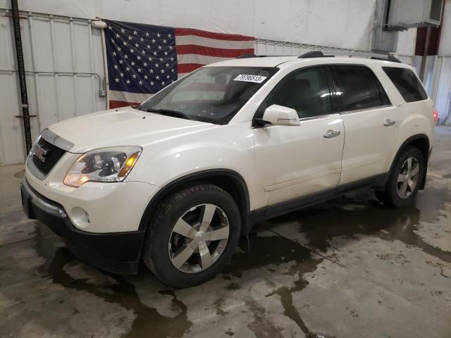 1GKKVSED1CJ220185 - 2012 GMC ACADIA SLT-2 WHITE photo 1