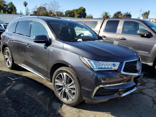 5J8YD7H51LL001419 - 2020 ACURA MDX SPORT HYBRID TECHNOLOGY GRAY photo 4