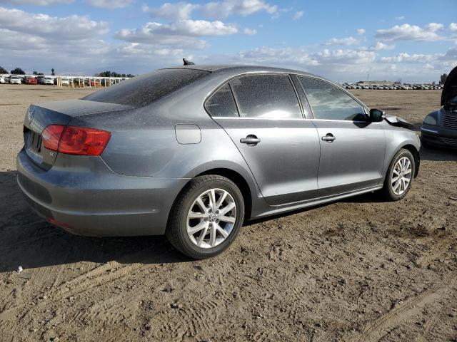 3VWD17AJ3EM266063 - 2014 VOLKSWAGEN JETTA SE GRAY photo 3