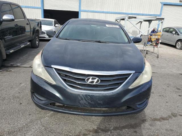 5NPEB4AC3CH427406 - 2012 HYUNDAI SONATA GLS BLUE photo 5