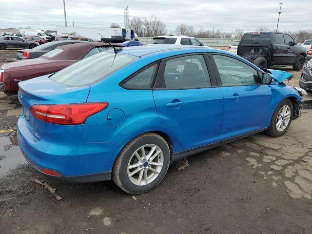 1FADP3F20FL384088 - 2015 FORD FOCUS SE BLUE photo 3