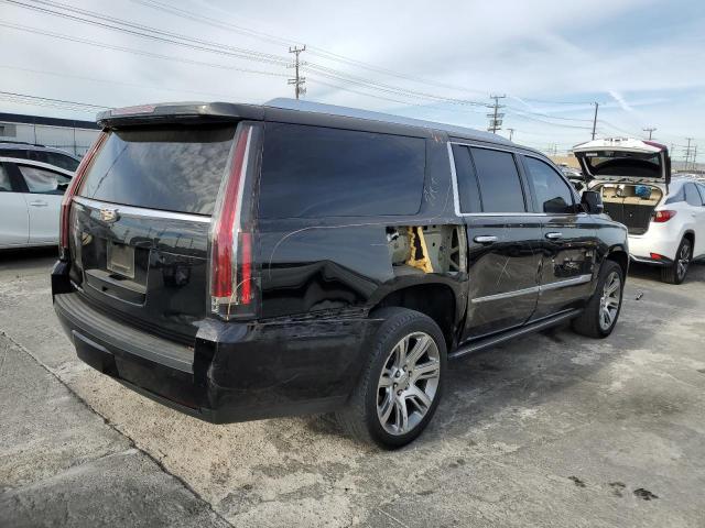 1GYS4JKJ4JR258599 - 2018 CADILLAC ESCALADE ESV PREMIUM LUXURY BLACK photo 3