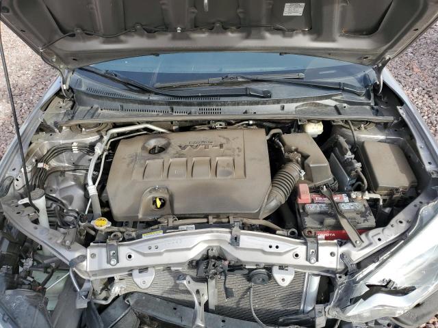 2T1BURHEXGC594596 - 2016 TOYOTA COROLLA L GRAY photo 11