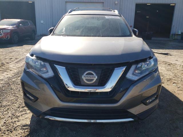 KNMAT2MT4HP574860 - 2017 NISSAN ROGUE S GRAY photo 5